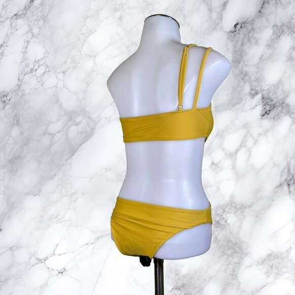 Tularosa Lanah One Piece in Mustard Yellow - Picture 9 of 10